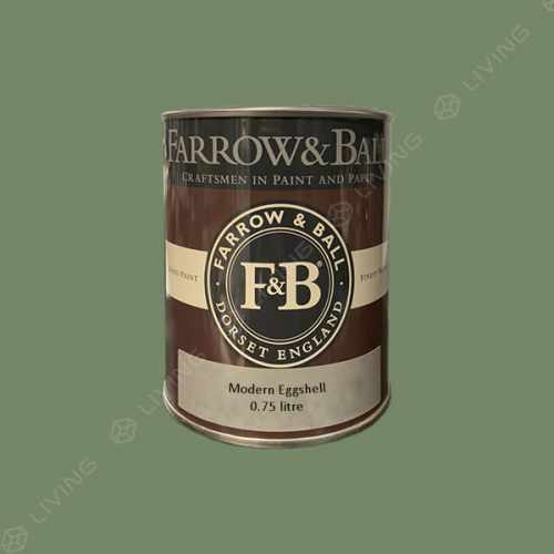 картинка Краска Farrow&Ball Modern Eggshell цвет Calke Green №34 от LIVING