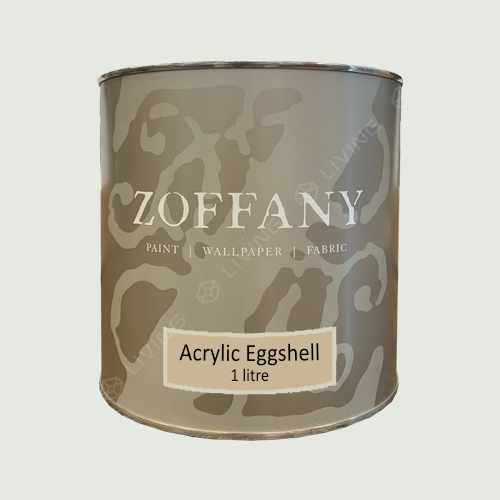 картинка Краска ZOFFANY Acrylic Eggshell цвет QUARTER ICE FLOES от LIVING