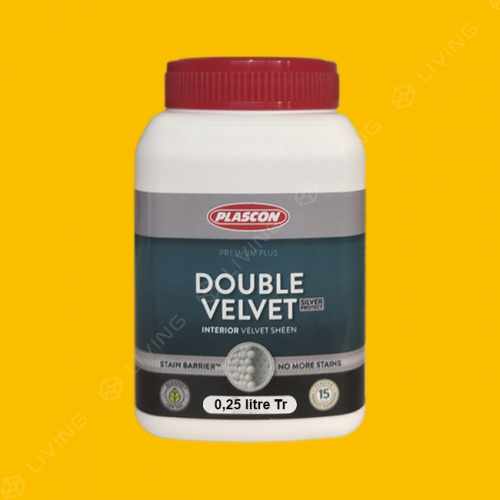 картинка Краска Plascon DOUBLE VELVET цвет Lavish Lemon арт.Y5-A1-1 от LIVING