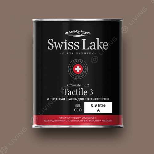 картинка Краска Swiss Lake Tactile 3 цвет allspice №652 от LIVING