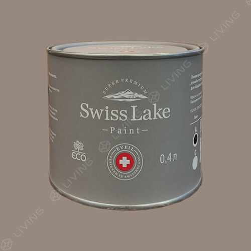 картинка Краска Swiss Lake Wall Comfort 7 цвет mink fur №550 от LIVING