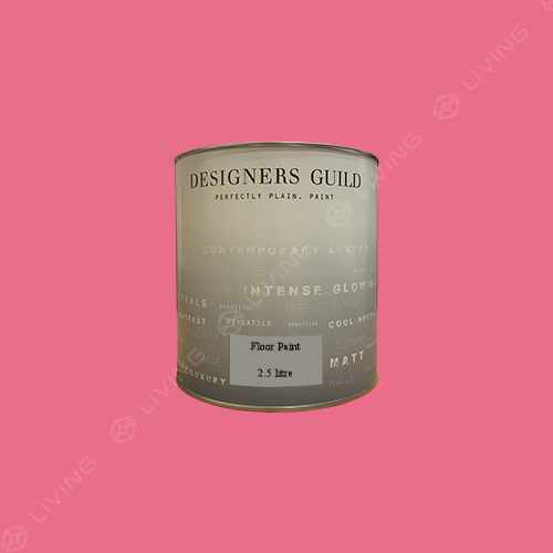 картинка Краска Designers Guild Floor Paint цвет ISLAND HIBISCUS №124 от LIVING