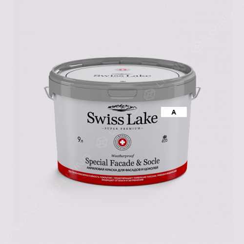 картинка Краска Swiss Lake Special Faсade & Socle цвет biscuit porcelain №1266 от LIVING