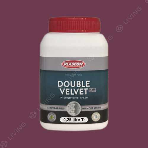 картинка Краска Plascon DOUBLE VELVET цвет Red Wine арт.R1-D1-1 от LIVING