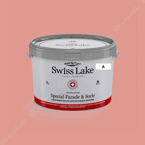 картинка Краска Swiss Lake Special Faсade & Socle цвет Slice of beef №1468 от LIVING