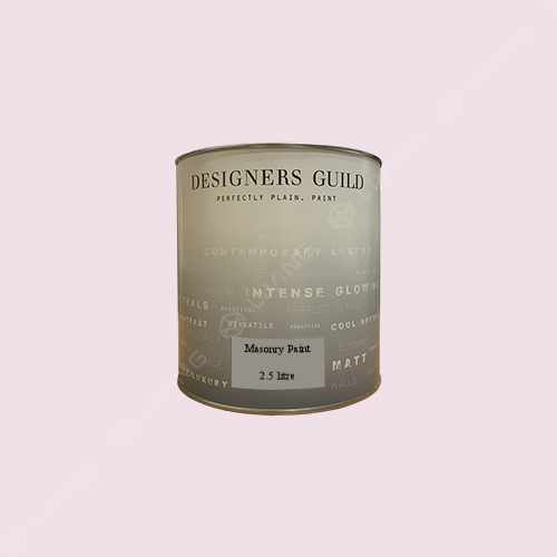 картинка Краска Designers Guild Masonry Paint цвет PALEST PINK №133 от LIVING