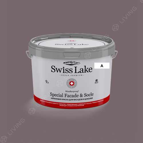 картинка Краска Swiss Lake Special Faсade & Socle цвет WOODCHUCK №1759 от LIVING