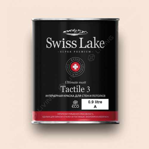 картинка Краска Swiss Lake Tactile 3 цвет Chalk №348 от LIVING