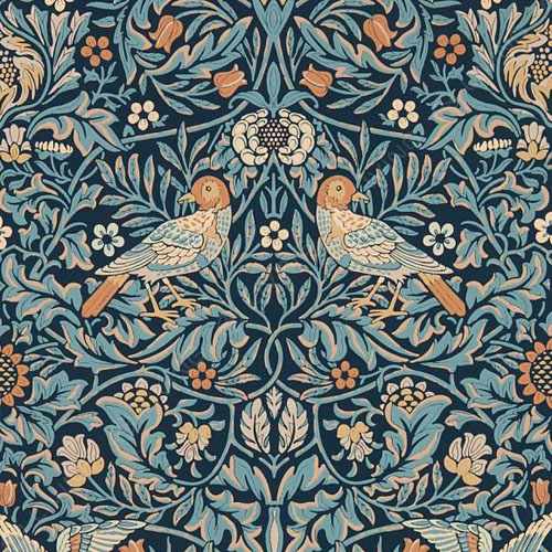 Обои бумажные Morris, коллекция Emery Walker’s House Collection, арт. 217193, Великобритания