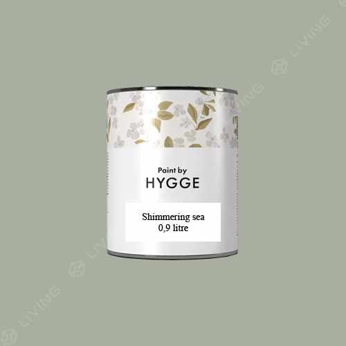 картинка Краска Hygge Shimmering sea цвет LAUREL MIST HG02-069 от LIVING