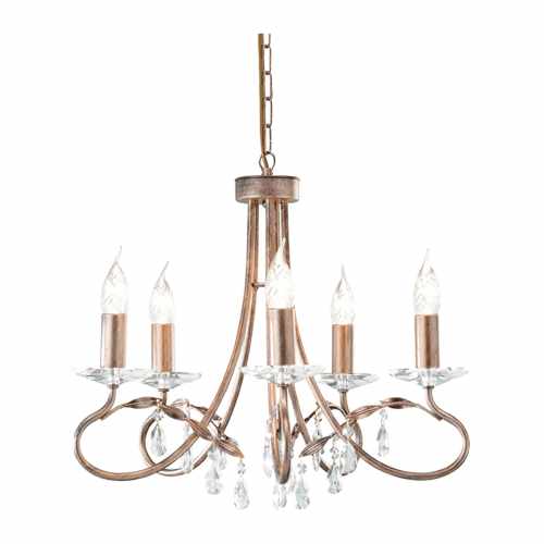 картинка Фонарь Elstead Lighting коллекция Christina, арт. CRT5-SILVER-GOLD (серебро) от LIVING