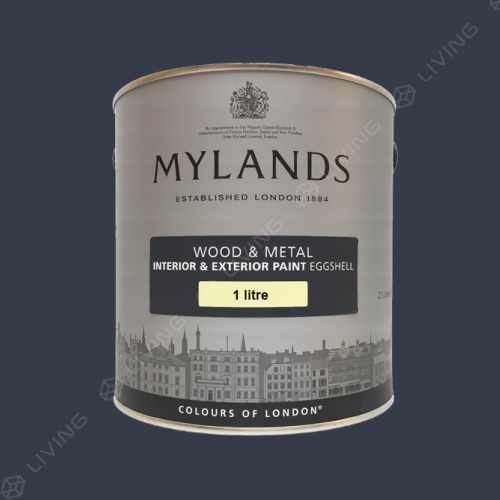 картинка Краска Mylands Wood&metal eggshell цвет Mayfair №218 от LIVING