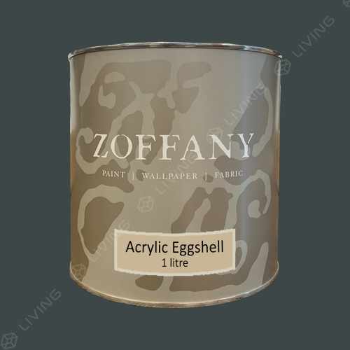 картинка Краска ZOFFANY Acrylic Eggshell цвет HUNTSMAN GREEN от LIVING