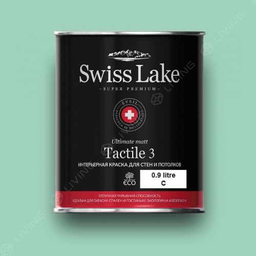 картинка Краска Swiss Lake Tactile 3 цвет beryl №2339 от LIVING