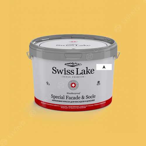 картинка Краска Swiss Lake Special Faсade & Socle цвет orange buscuit №1048 от LIVING