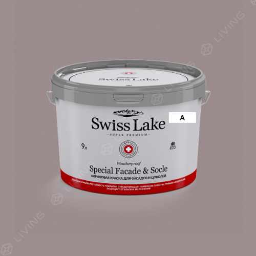 картинка Краска Swiss Lake Special Faсade & Socle цвет CANYON STONE №1753 от LIVING