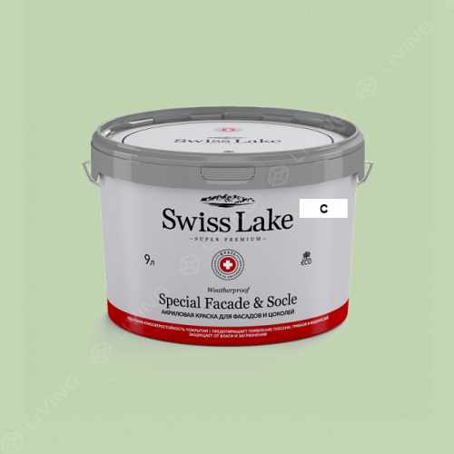 картинка Краска Swiss Lake Special Faсade & Socle цвет Garden Gnome №2482 от LIVING