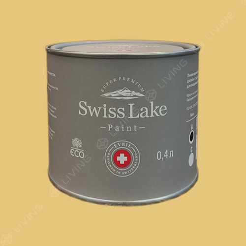 картинка Краска Swiss Lake Wall Comfort 7 цвет Maize №1035 от LIVING