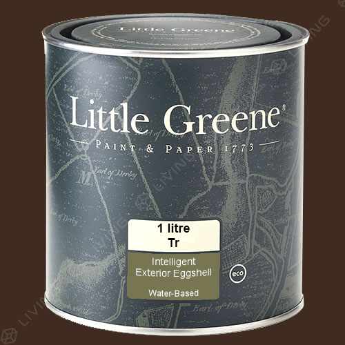картинка Краска Little Greene Intelligent Exterior Eggshell цвет Spanish Brown №32 от LIVING