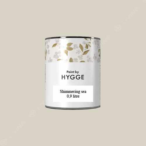 картинка Краска Hygge Shimmering sea цвет FEATHER STONE HG02-056 от LIVING
