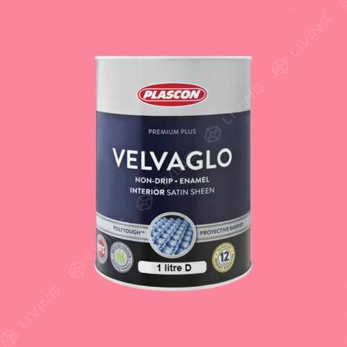 картинка Краска Plascon VELVAGLO WB цвет Pleasing Pink арт.R4-A1-3 от LIVING