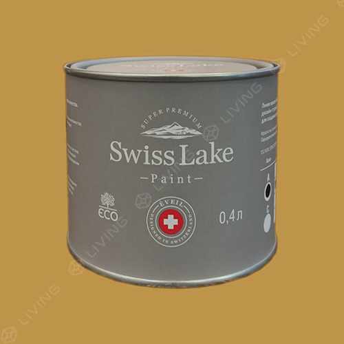 картинка Краска Swiss Lake Wall Comfort 7 цвет mecca gold №997 от LIVING