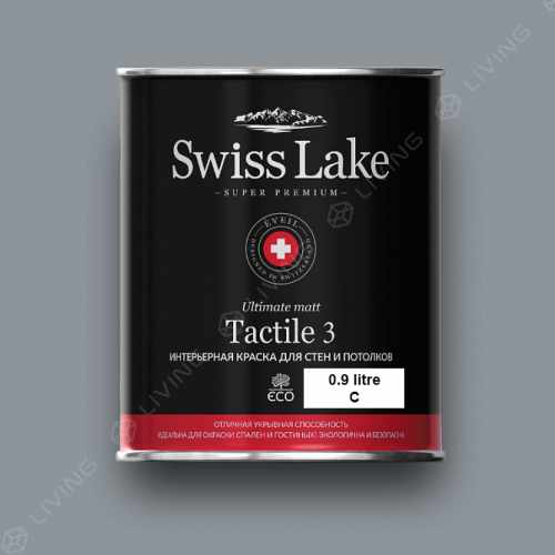 картинка Краска Swiss Lake Tactile 3 цвет quicksilver №2802 от LIVING