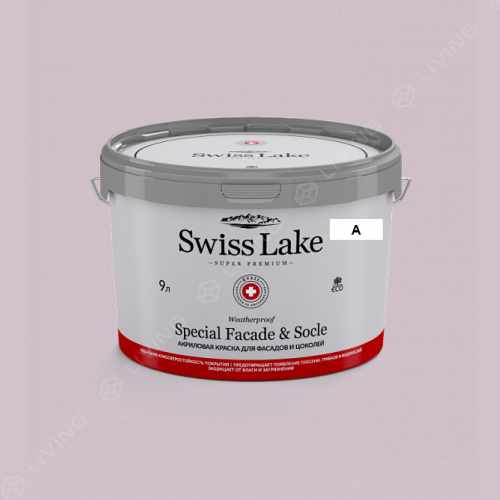 картинка Краска Swiss Lake Special Faсade & Socle цвет Thistle №1721 от LIVING
