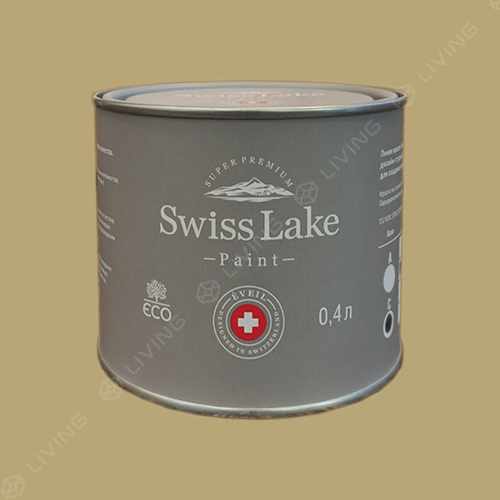 картинка Краска Swiss Lake Wall Comfort 7 цвет cress green №2619 от LIVING