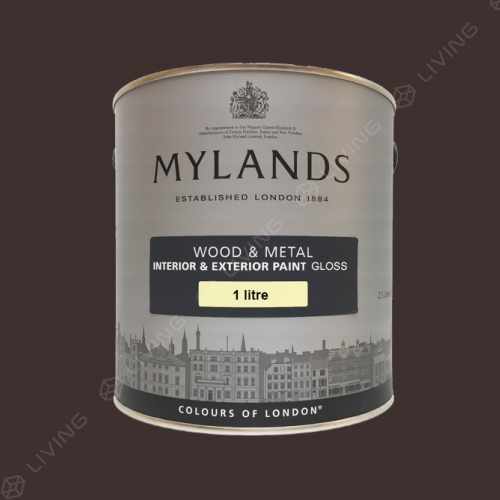 картинка Краска Mylands Wood&metal Gloss цвет Plum Tree №283 от LIVING