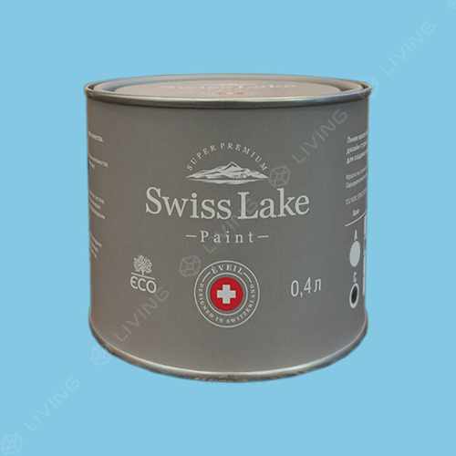 картинка Краска Swiss Lake Wall Comfort 7 цвет heavenly dome №2123 от LIVING