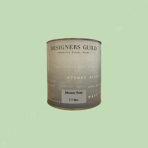 картинка Краска Designers Guild Masonry Paint цвет GLASS GREEN №98 от LIVING