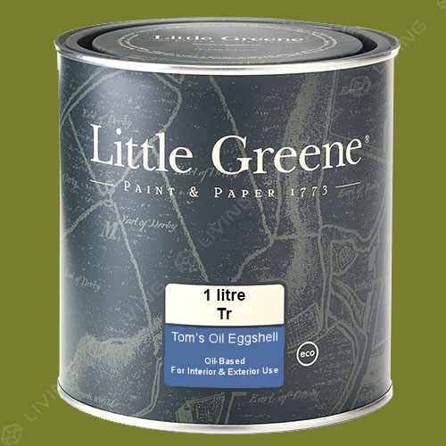 картинка Краска Little Greene Toms Oil Eggshell цвет Citrine №71 от LIVING