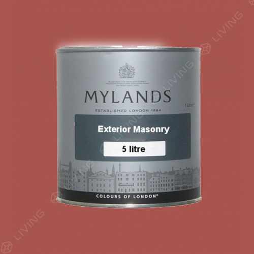 картинка Краска Mylands Exterior Masonry цвет Mortlake Red №290 от LIVING