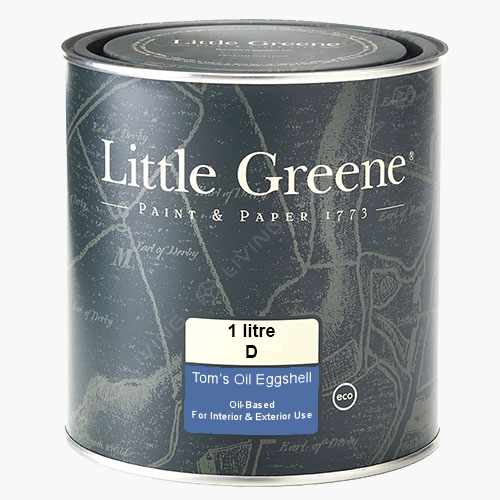 картинка Краска Little Greene Toms Oil Eggshell цвет Shirting №129 от LIVING