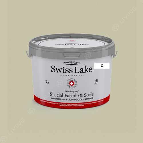 картинка Краска Swiss Lake Special Faсade & Socle цвет Uncle Bunny  №2676 от LIVING