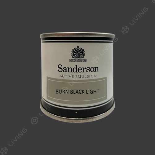 картинка Краска Sanderson Active Emulsion цвет BURN BLACK LIGHT от LIVING