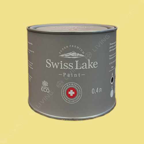 картинка Краска Swiss Lake Wall Comfort 7 цвет fresh lemonade №975 от LIVING