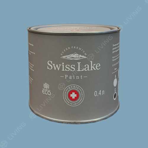 картинка Краска Swiss Lake Wall Comfort 7 цвет lobelia №2195 от LIVING