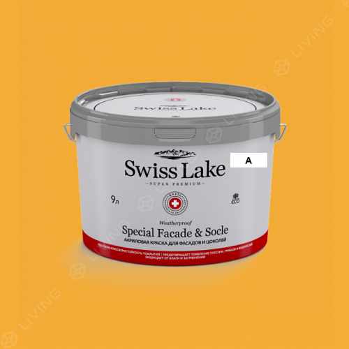картинка Краска Swiss Lake Special Faсade & Socle цвет wind of steppe №1069 от LIVING