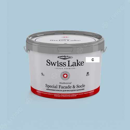 картинка Краска Swiss Lake Special Faсade & Socle цвет EMBELLISHMENT №2178 от LIVING