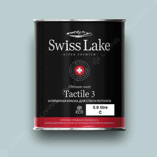 картинка Краска Swiss Lake Tactile 3 цвет verdigreen №2283 от LIVING