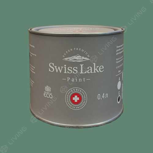 картинка Краска Swiss Lake Wall Comfort 7 цвет greenstone №2654 от LIVING