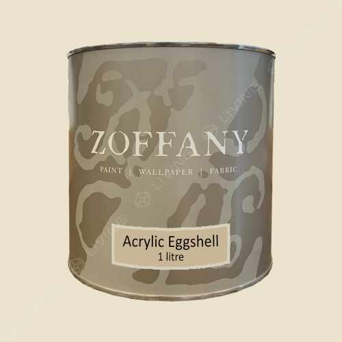 картинка Краска ZOFFANY Acrylic Eggshell цвет CANVAS от LIVING