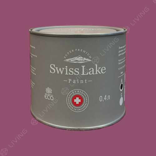картинка Краска Swiss Lake Wall Comfort 7 цвет CHERRY PINK №1695 от LIVING
