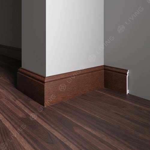Плинтус Decor-Dizayn, коричневый, арт. 701-82SH, коллекция Плинтусы 701, 240 х 10 х 1,6 см. Россия