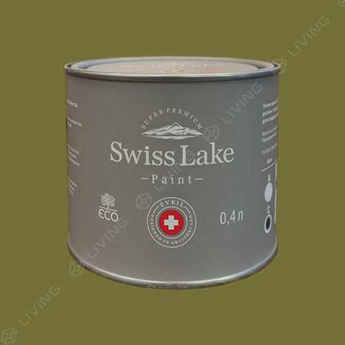 картинка Краска Swiss Lake Wall Comfort 7 цвет dill №2559 от LIVING