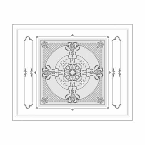Потолок RODECOR Лемус Ф3, арт. 88103RC, 400 х 500 см.