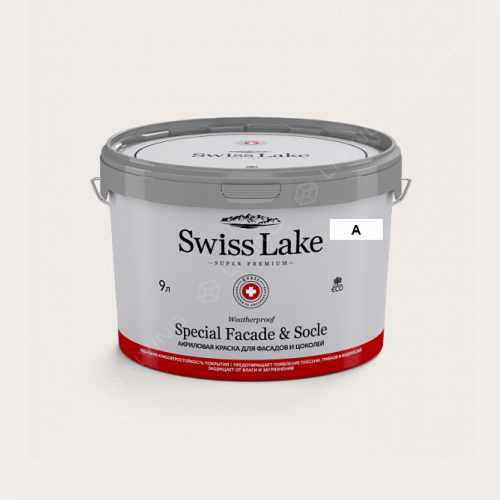 картинка Краска Swiss Lake Special Faсade & Socle цвет gentle clay №372 от LIVING