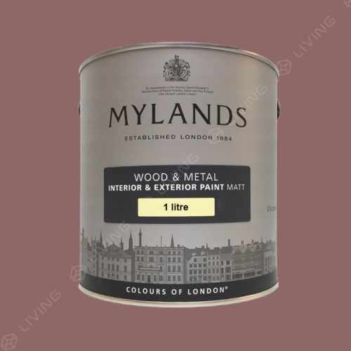 картинка Краска Mylands Wood&metal matt цвет Bloomsbury №267 от LIVING